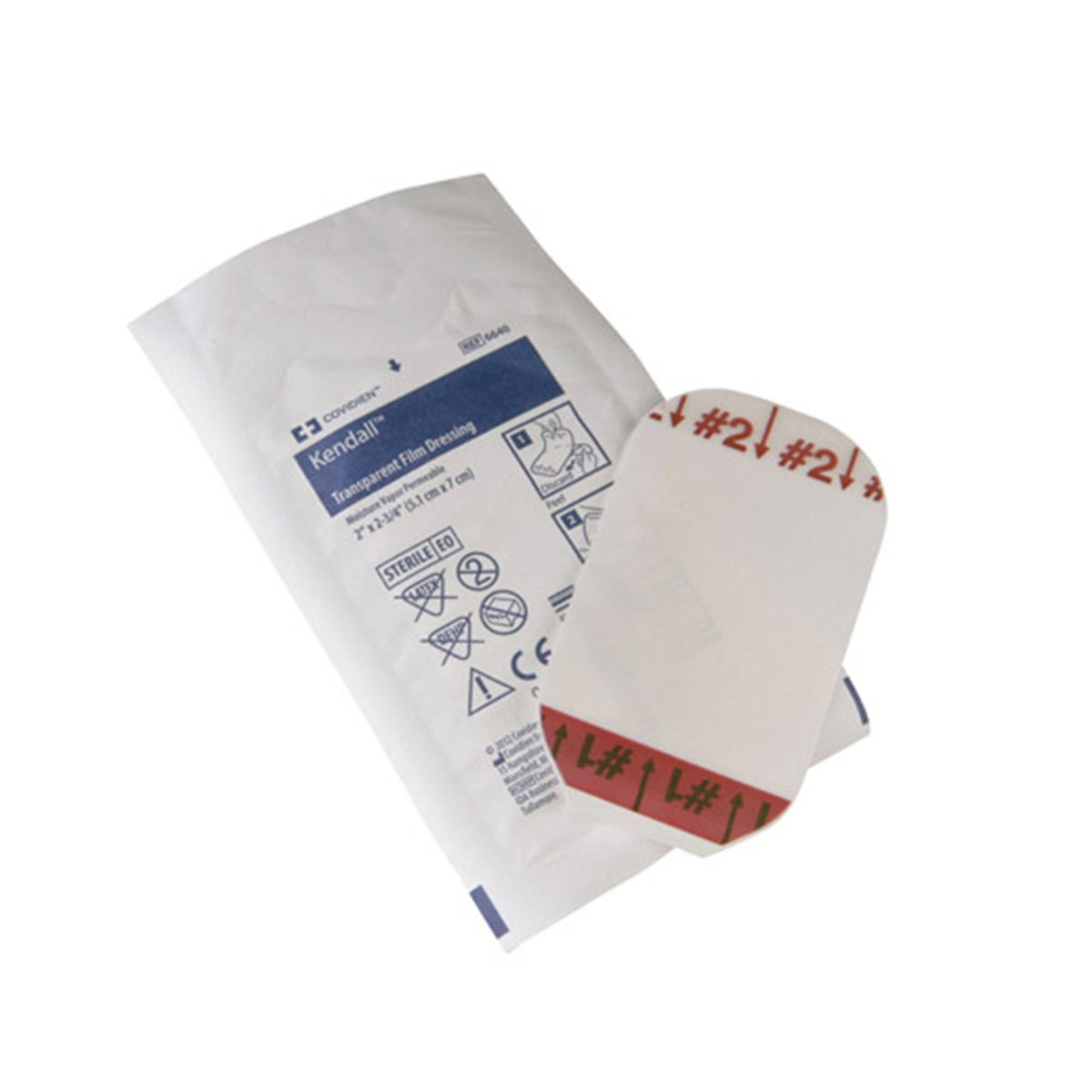 Kendall™ Transparent Film Dressing, 4 x 4.75 Inch, 200/CS