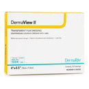DERMAVIEW II™ TRANSPARENT FILM DRESSING WITH BORDER, 4 X 4½ INCH, SOLD AS 50/BOX DERMARITE 00253E