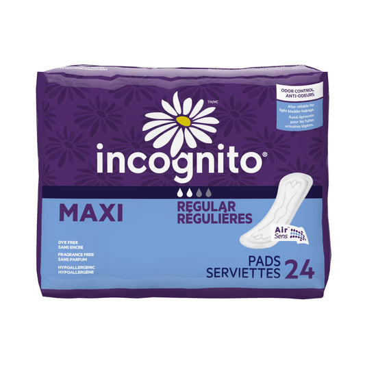 Pad, Maxi Channel Reg (24/Pk 12Pk/Cs), 288/Cs