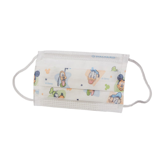 Halyard Procedure Mask Pleated Earloops Child Size Kid Design (Disney), 750/Cs