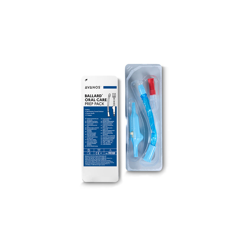 Airlife Kimvent Oral Care Oral Care Kit Covered Yankaury Connector 40/Cs -99789 - BriteSources