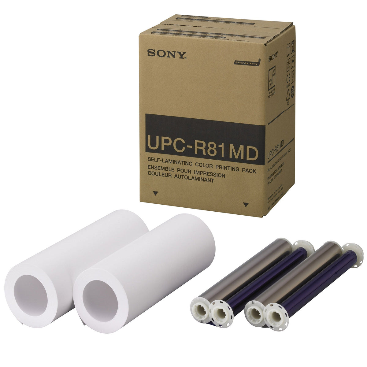 Printer Pack, Sony (2/Bx 4Bx/Cs), 1/Bx