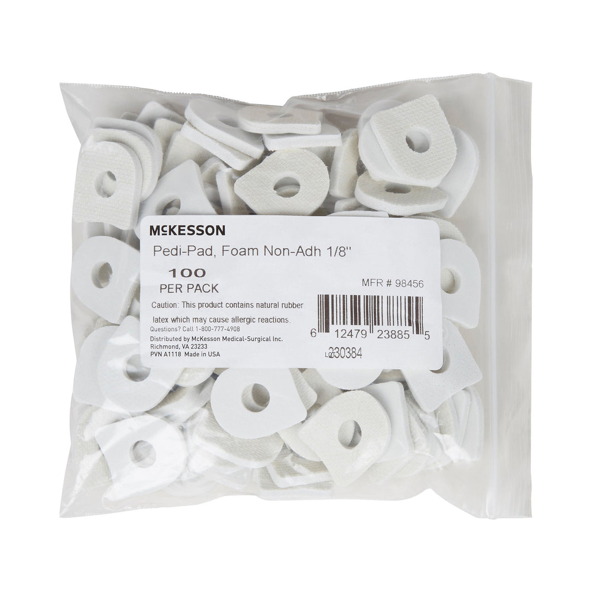 Mckesson Nonadhesive Corn Pad, One Size Fits Most, 2000/Cs