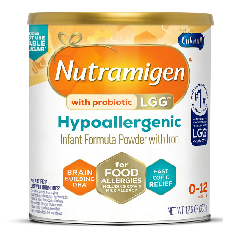 ENFAMIL® NUTRAMIGEN® WITH ENFLORA™ LGG® POWDER INFANT FORMULA, 12.6-OUNCE CAN, SOLD AS 6/CASE MEAD 897302