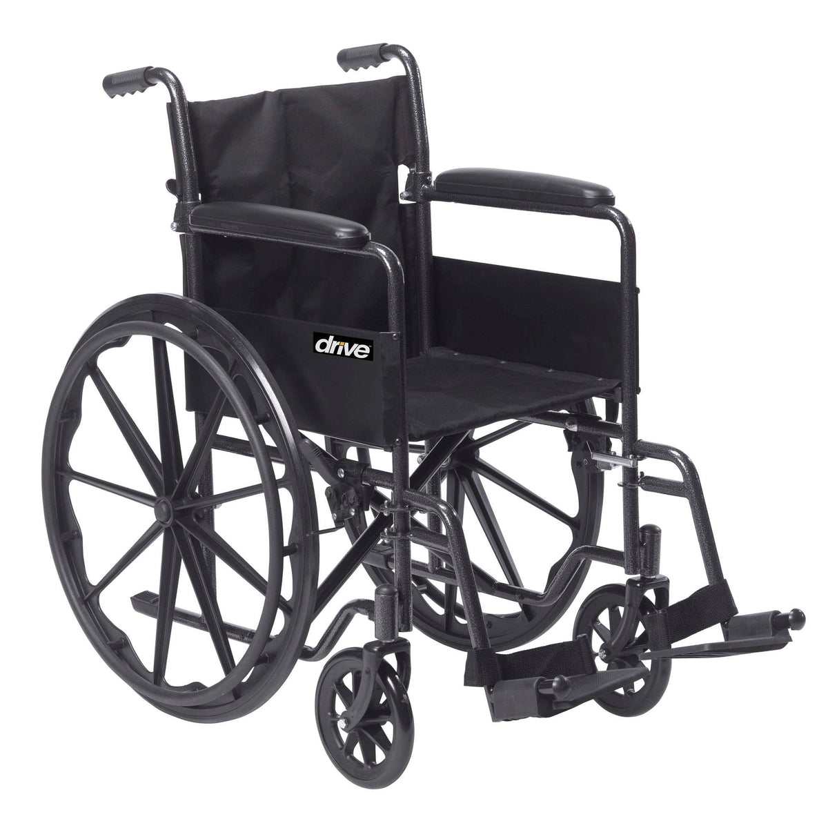 Drive™ Silver Sport 1 Wheelchair, 18-Inch Seat Width, 1/Ea