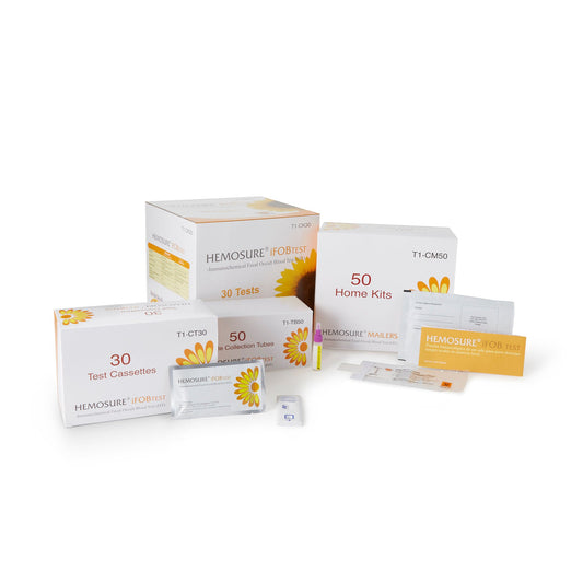 Hemosure® Fecal Occult Blood (iFOB or FIT) Colorectal Cancer Screening Test Kit, 1/BX