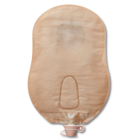 Premier™ 84896 One-Piece Ultra Clear Urostomy Pouch, Pre-cut to Fit 32 mm Stomas, 5/BX