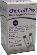 On Call® Pro Blood Glucose Test Strips, 2400/CS