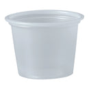 Solo® Polystyrene Soufflé Cup, 1 ounce capacity, 2500/CS