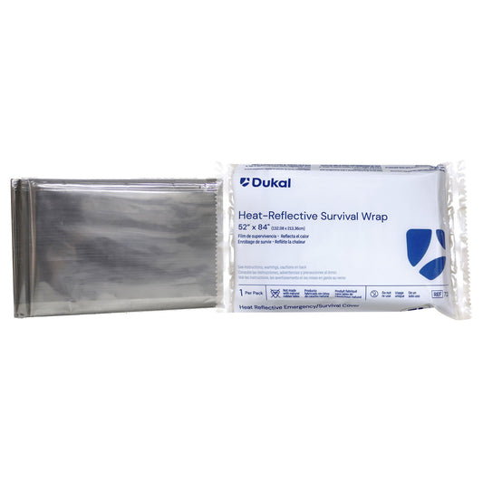 Dukal Survival Wrap, 52 X 84 Inch, 250/Cs