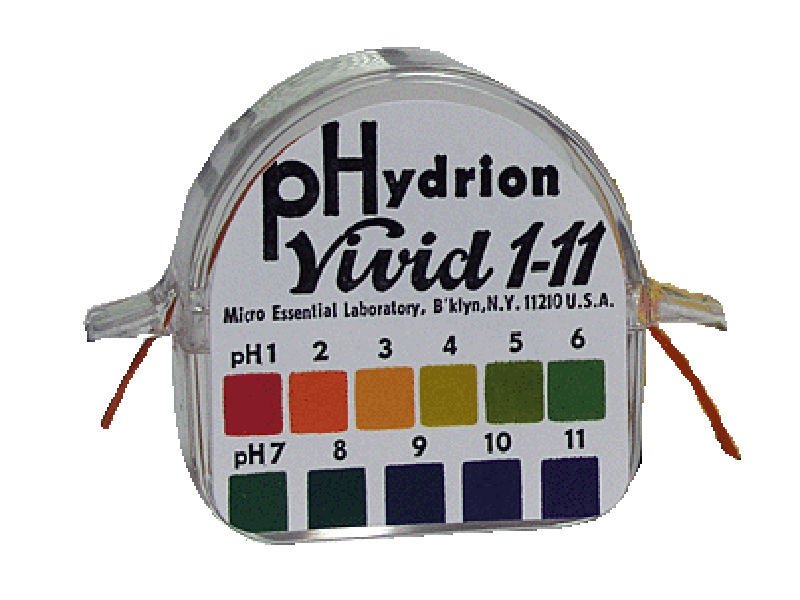 Hydrion™ Vivid™ pH Paper in Dispenser, 1/EA