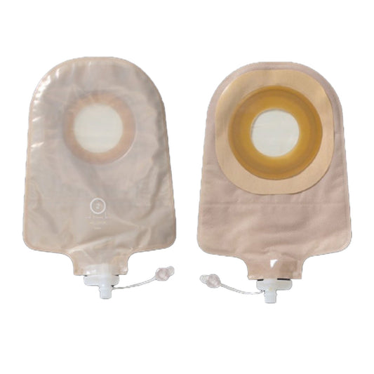 Premier™ 8469 One-Piece Transparent Urostomy Pouch, Pre-cut to Fit 44 mm Stomas, 10/BX