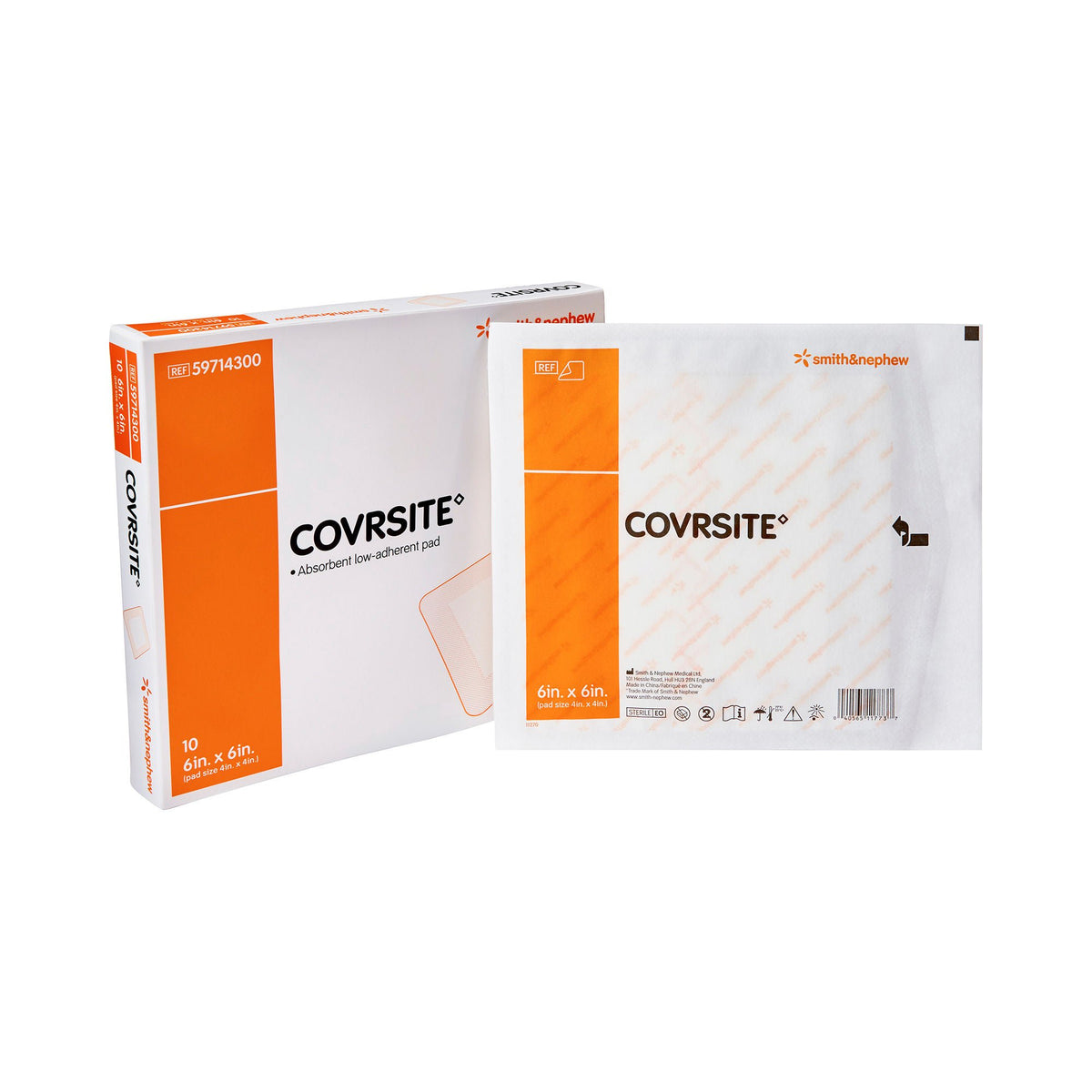 Covrsite Composite Dressing, 6 X 6 Inch, 10/Bx