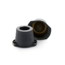 McKesson Snap Cap Closure, Gray, Polyethylene, for use with 12, 13, 16mm Tubes, 1000/BG