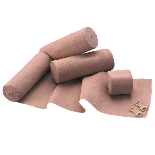 Flex-Master™ Clip Detached Closure Elastic Bandage, 4 Inch X 11 Yard, 10/Bx