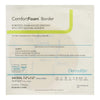 ComfortFoam™ Border Foam Wound Dressing w/ Adhesive, Sacral 18.4 x 18.4 cm, 5/BX