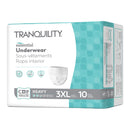TRANQUILITY® ESSENTIAL UNDERWEAR, HEAVY, 3X-LARGE, SOLD AS 40/CASE PRINCIPLE 2609