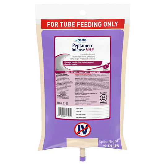 Peptamen® Intense VHP Tube Feeding Peptide-Based Formula, 33.8 oz. UltraPak® Bag, 1/EA