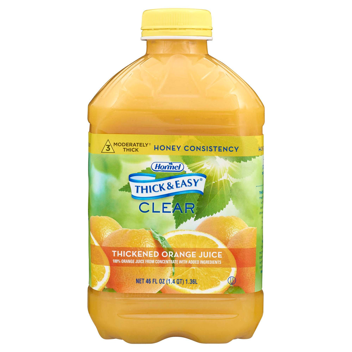 Thick & Easy® Clear Honey Consistency Orange Juice Thickened Beverage, 6/Cs