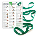 STRETCH-OUT® STRETCH ASSIST STRAP WITH POSTER, 6 FOOT LENGTH, SOLD AS 1/EACH OPTP 440PS