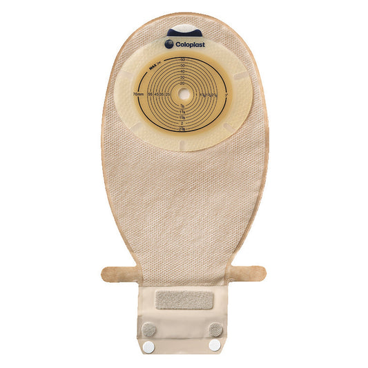 SenSura® Flat 1-Piece Transparent Ostomy Pouch, Trim to fit 10 – 76 mm Stomas, 20/BX