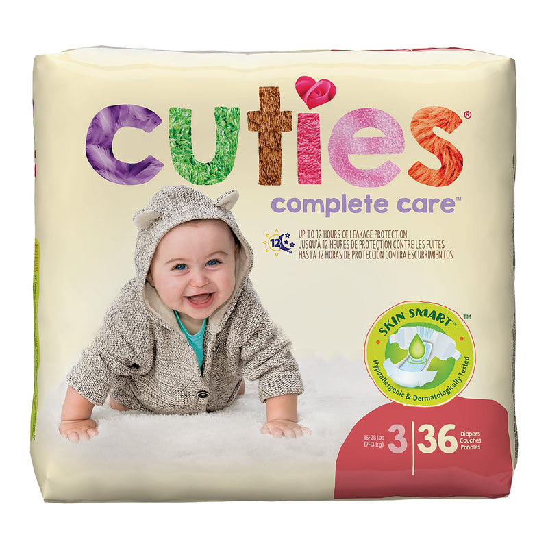 CUTIES® PREMIUM DIAPER, SIZE 3, SOLD AS 4/CASE FIRST CR3001