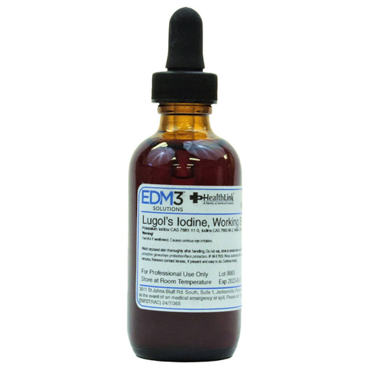 STAIN, LUGOLS .33% DROPPER BTL 2OZ BICINF, 1/EA