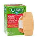 CURAD® TAN ADHESIVE STRIP, 2 X 4 INCH, SOLD AS 50/BOX MEDLINE NON25504