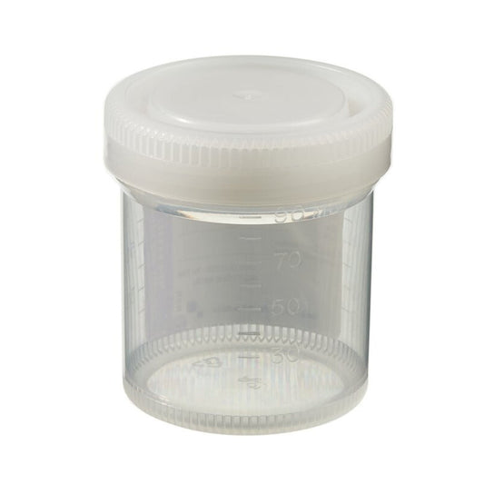 CONTAINER, SPECIMEN STR 90ML/53MM (100/PK 3PK/CS), 100/PK