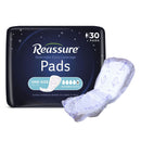 Reassure® Overnight Extra Coverage Pads, 7.5 x 14.5 Inch, Heavy Absorbency, 120/CS