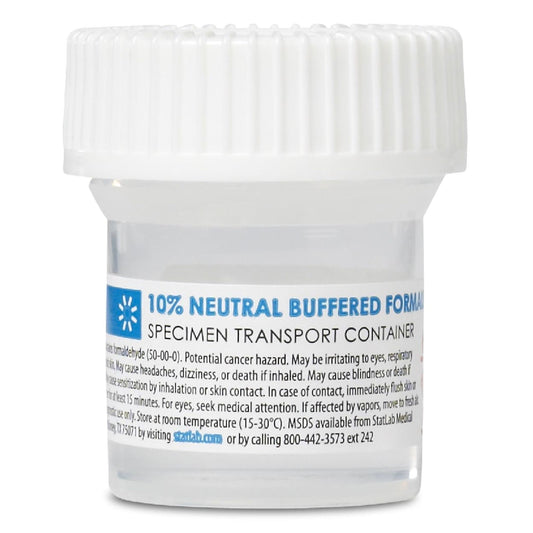 Statclick™ Prefilled Formalin Container, 20 Ml Fill In 40 Ml, 96/Cs