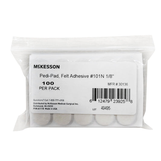 Mckesson Pedi-Pad Protective Pad, Narrow, 2000/Cs