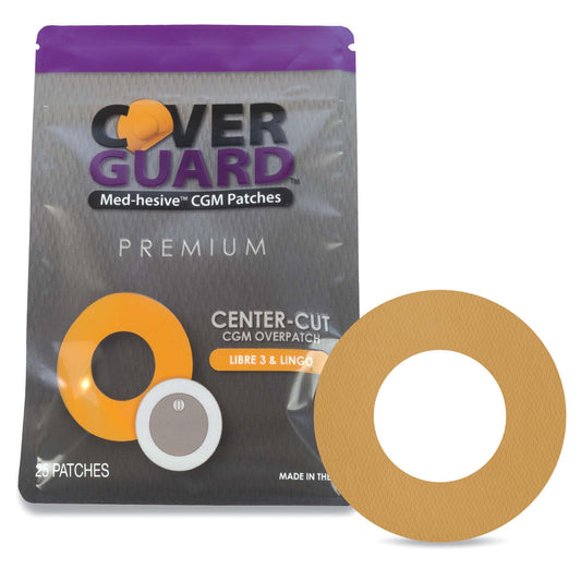 Overpatch, Cvrgrd Ctr Cut F/Freestyle Libre3 (25/Ct 150Ct/Cs, 1/Ct