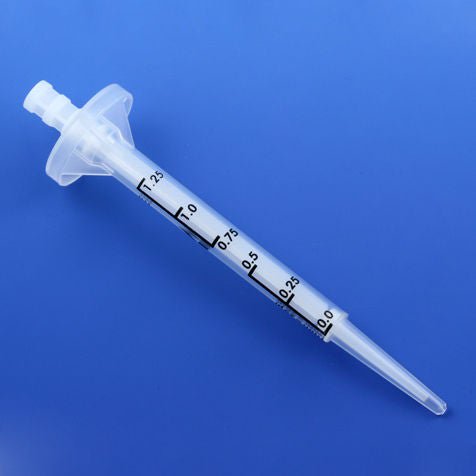 Globe Scientific Dispenser Syringe Tip, 1.25 mL, 100/CS