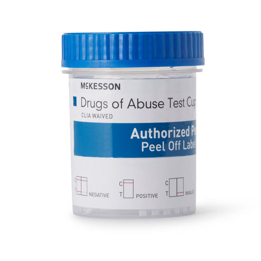 McKesson 10-Drug Panel with Adulterants Drugs of Abuse Test, 100/CS