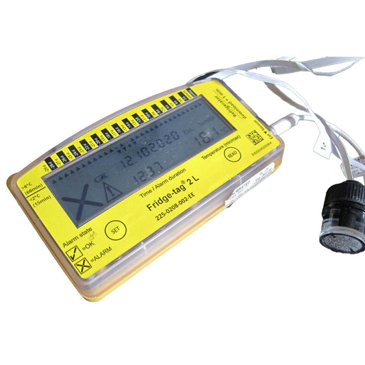DATA LOGGER, VACCINE THERMCO FRIDGE TAG 2L, 1/EA