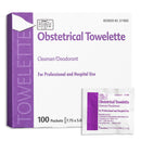 HYGEA® SCENTED OBSTETRICAL TOWELETTE, INDIVIDUAL PACK, SOLD AS 1000/CASE PROFESSIONAL D74800