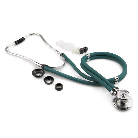 Mckesson Lumeon Sprague Rappaport Stethoscope Double Lumen Teal Blue 641Tlgm, 1/Ea