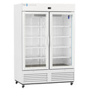 REFRIGERATOR, LAB GLASS DR STD49CU FT D/S, 1/EA