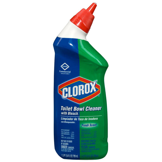 Clorox® Toilet Bowl Cleaner, Fresh Scent, 24 Oz., 12/Cs