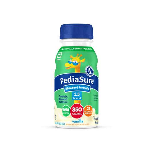 Pediasure, Std 1.5 Cal Van 8Oz(24/Cs), 24/Cs