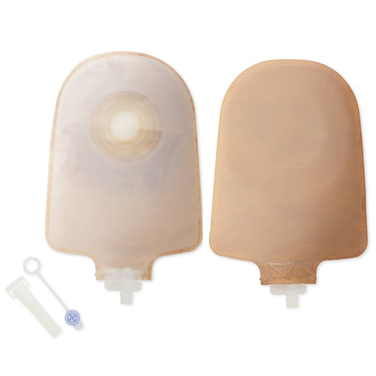 Premier™ 8462 One-Piece Transparent Urostomy Pouch, Pre-cut to Fit 25 mm Stomas, 10/BX