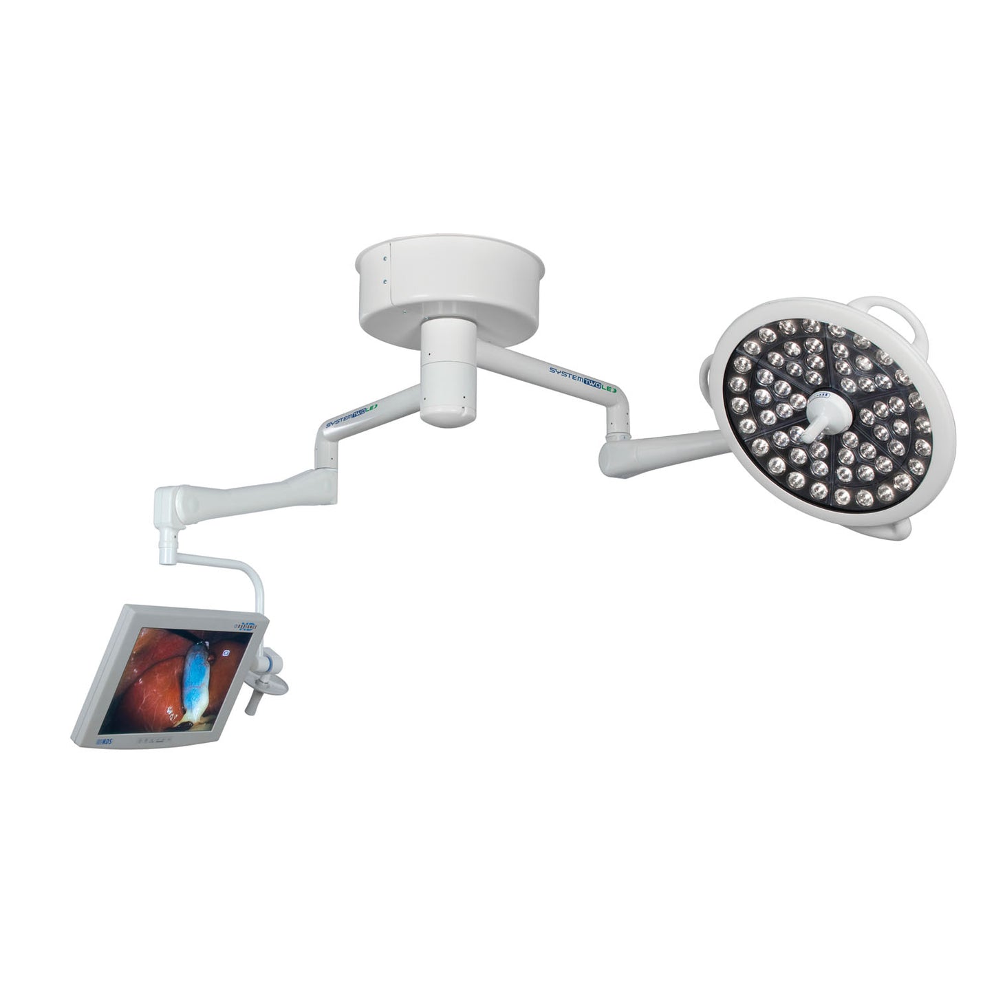 Aspen Surgical System Ii Led Series Light Lux 120K & Monitor Arm(Drop)