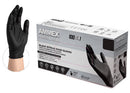 Ammex Nitrile Gloves Tbd-Gloves Nitrle Ammex Xl Disp Pfblack Smooth 100/Bx 10Bx/Cs -ABNPF48100 - BriteSources