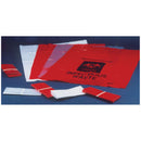 BIOHAZARD BAG WITH TIE, RED, 12" X 6" X 18", 1000/CS, SOLD AS CASE ADI 10000271