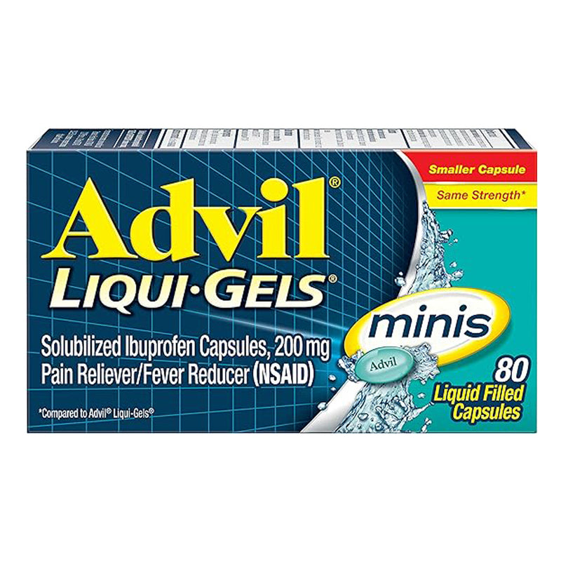 Advil Liqui-Gels Minis Capsules, Sold As 1/Bottle Glaxo 00573176980
