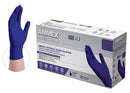 Ammex Nitrile Gloves Tbd-Gloves Nitrle Ammex Md Disp Pfindigo Smooth 100/Bx 10Bx/Cs -AINPF44100 - BriteSources