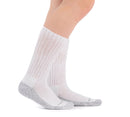 Alba Caresox Supreme Diabetic Socks Sock Supreme Qtr Crew Sm/Medwht 6Pr/Bx 10Bx/Cs -82379 - BriteSources