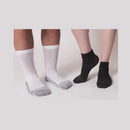 Alba Caresox Essentials Seacell Diabetic Socks Sock Low Crew Arch 9-11 Wht6Pr/Bx 10Bx/Cs -82779 - BriteSources