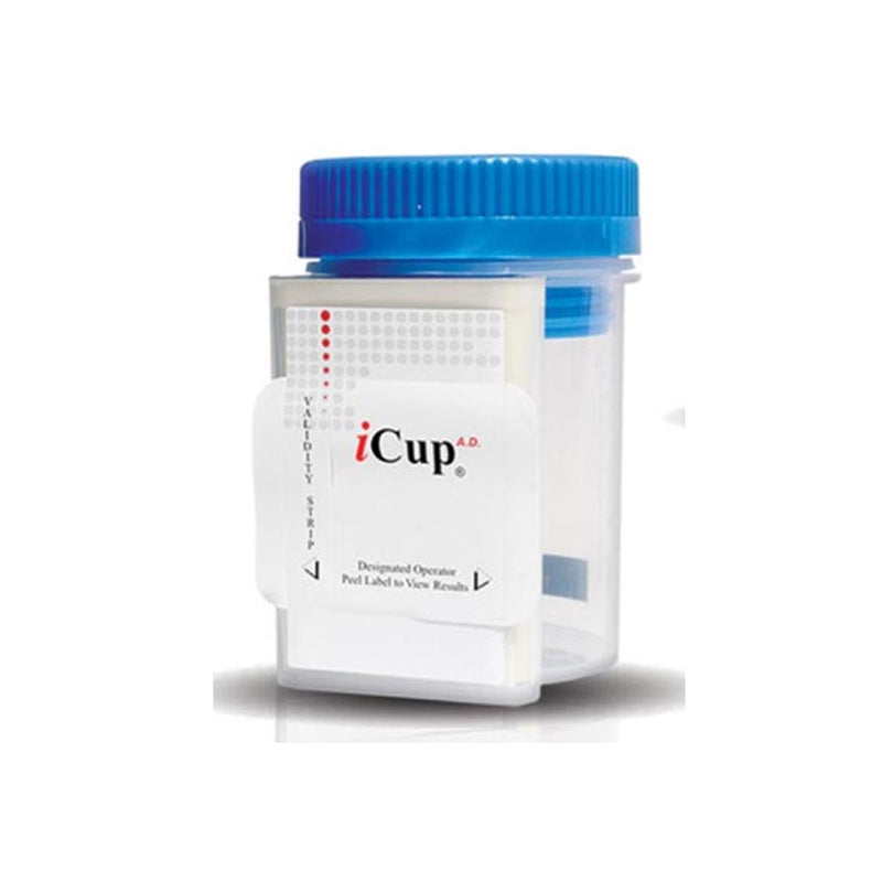 ALERE TOXICOLOGY ICUP® (ALL INCLUSIVE CUP). DRUG TEST COC THC MAMP 25/BX, BOX - BriteSources